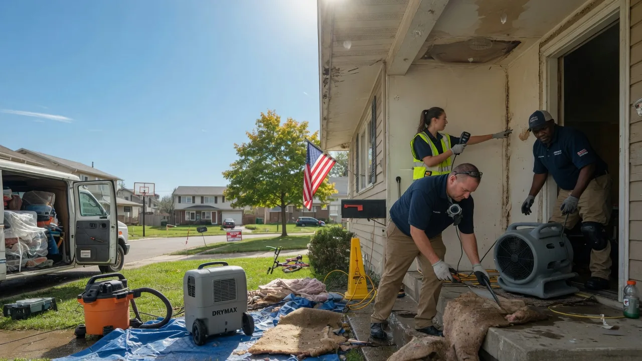 Water Damage Restoration in Garrett, KY near me